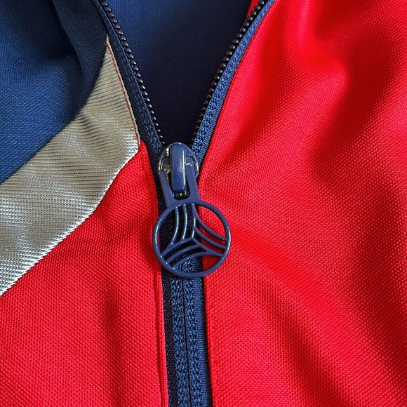 Adidas Tango Club Home Soccer Track Jacket-Men’s Size Medium-Red and Navy - Picture 4 of 6